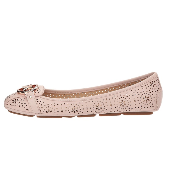 Michael Kors Fulton Moc Perforated Flats - Pink - Picture 2 of 8